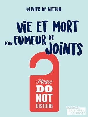 cover image of Vie et mort d'un fumeur de joints